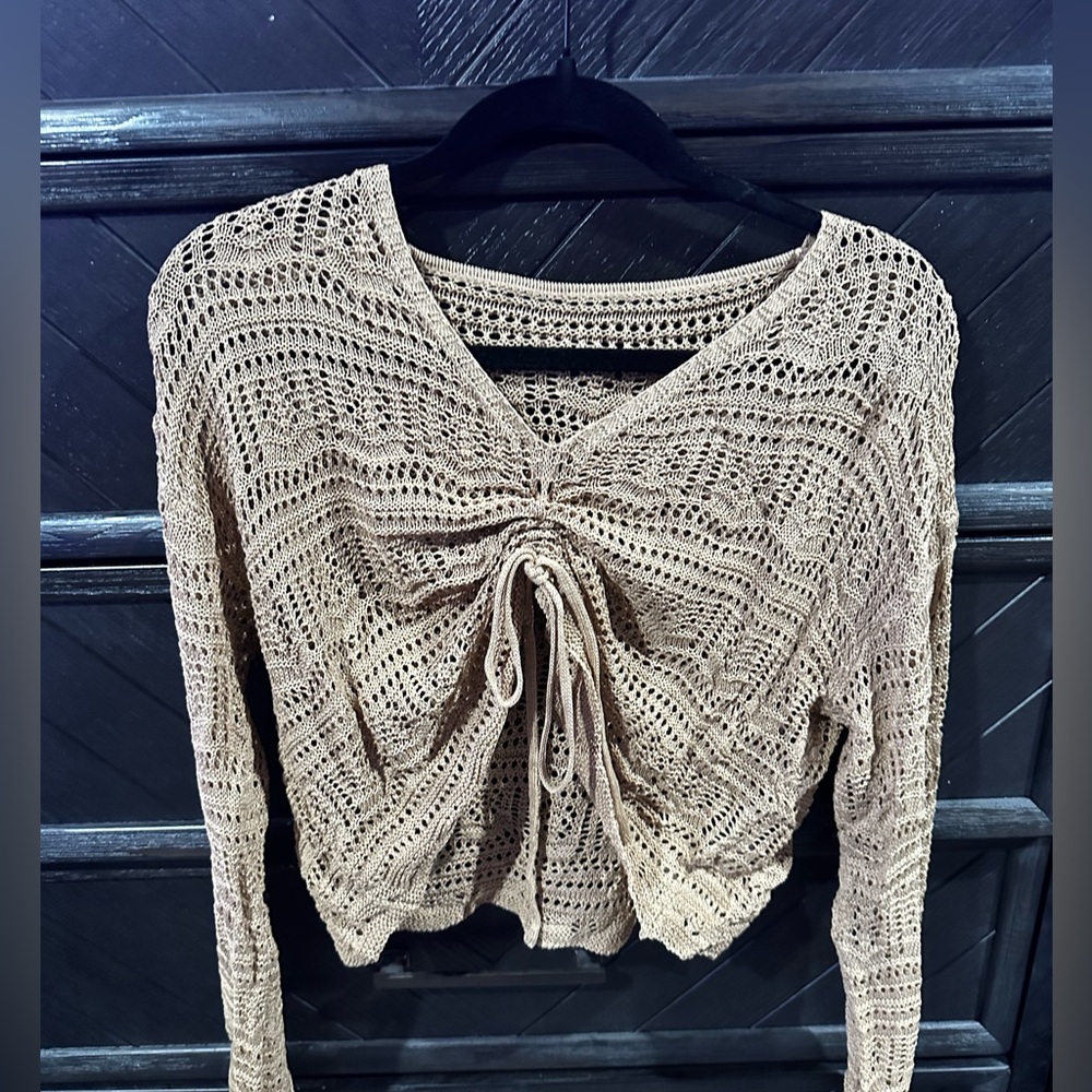 Crochet sweater/cover up